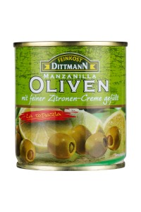 Víno z Kobylí Zelené olivy s citrónovou pastou 